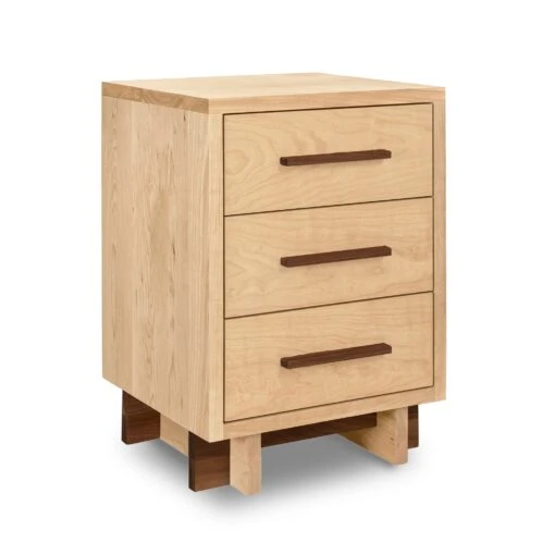 Modern American 3-Drawer Nightstand - Image 11