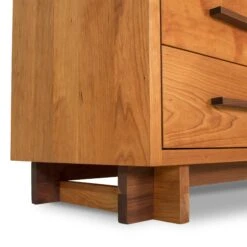 Modern American 8-Drawer Dresser #1 -HomeNest Store Modern American 8 Drawer Dresser 3