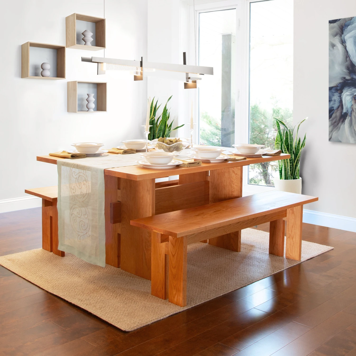 Modern American Dining Table - Image 6
