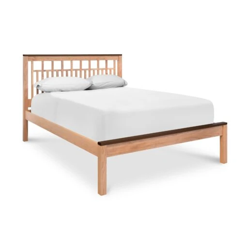 Modern American Trellis Low Footboard Bed - Image 7