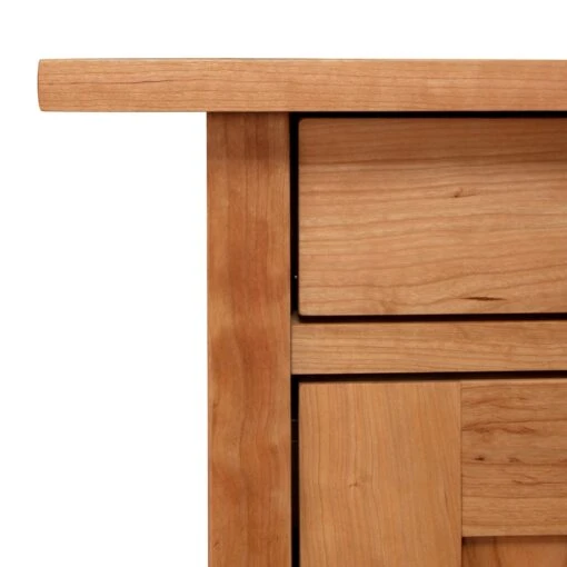 Modern Craftsman 1-Drawer Nightstand With Door - Image 6