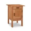 Modern Craftsman 1-Drawer Nightstand With Door -HomeNest Store Modern Craftsman 1 Door 1 Drawer Nightstand rgfe9y