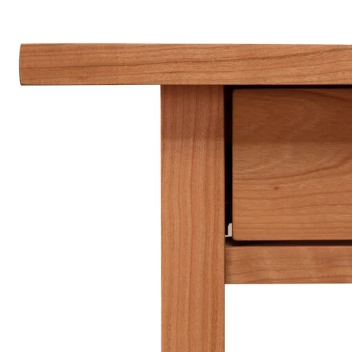 Modern Craftsman 1-Drawer Open Shelf Nightstand - Image 4