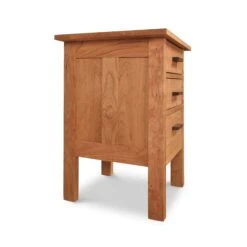 Modern Craftsman 3-Drawer Nightstand -HomeNest Store Modern Craftsman 3 Drawer Nightstand 2
