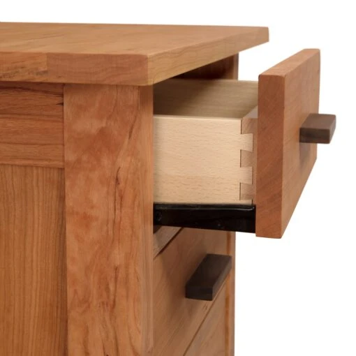 Modern Craftsman 3-Drawer Nightstand - Image 4