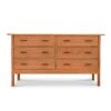 Modern Craftsman 6-Drawer Dresser -HomeNest Store Modern Craftsman 6 Drawer Dresser 1