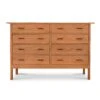 Modern Craftsman 8-Drawer Dresser -HomeNest Store Modern Craftsman 8 Drawer Dresser