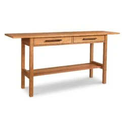 Modern Craftsman 2-Drawer Console Table