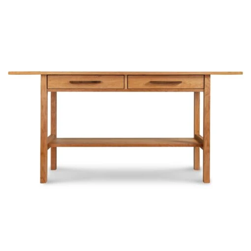 Modern Craftsman 2-Drawer Console Table - Image 2