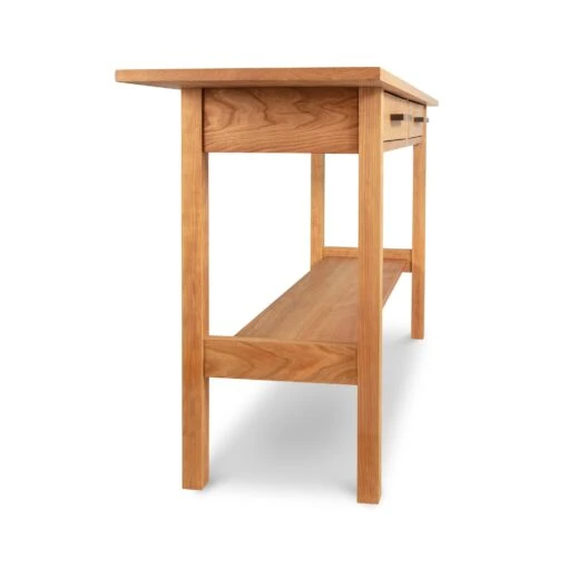 Modern Craftsman 2-Drawer Console Table - Image 3
