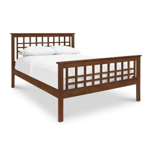Modern Craftsman High Footboard Bed - Image 9