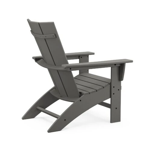 POLYWOOD Modern Curveback Adirondack Chair - Image 2