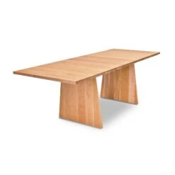 Modern Designer Extension Table -HomeNest Store Modern Designer Extension Table 36x72 Natural Maple