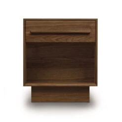 Moduluxe 1-Drawer Enclosed Shelf Nightstand