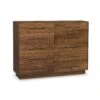 Moduluxe 10-Drawer Dresser -HomeNest Store Moduluxe Walnut 10 Drawer Dresser