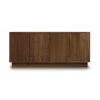 Moduluxe 4-Door Dresser -29" Series -HomeNest Store Moduluxe Walnut 4 Door Dresser