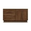 Moduluxe 5-Drawer, 2-Door Dresser - 35" Series -HomeNest Store Moduluxe Walnut 5 Drawer 2 Door Dresser