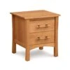Monterey 2-Drawer Nightstand -HomeNest Store Monerey Cherry 2 Drawer Nightstand