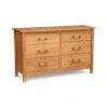 Monterey 6-Drawer Dresser -HomeNest Store Monterey Cherry 6 Drawer Dresser