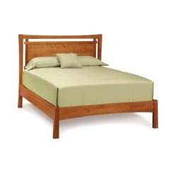 Monterey Platform Bed -HomeNest Store Monterey Cherry Platform Bed Queen Autumn Cherry