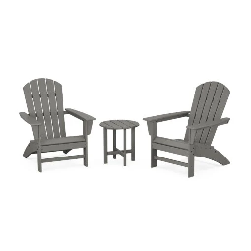 POLYWOOD Nautical 3-Piece Adirondack Set - Image 3