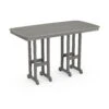 POLYWOOD Nautical 37" X 72" Bar Table -HomeNest Store Nautical 37x72 Bar Table