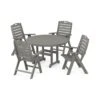 POLYWOOD Nautical 5-Piece Dining Set -HomeNest Store Nautical 5 Piece Dining Set