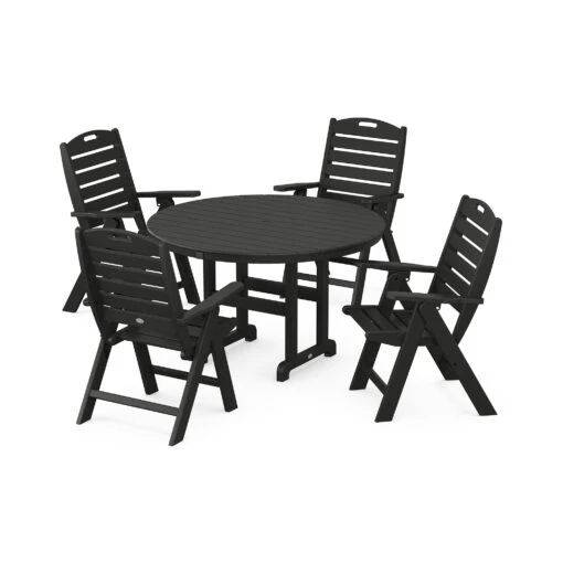 POLYWOOD Nautical 5-Piece Dining Set - Image 3