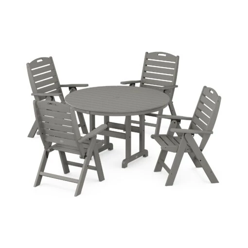 POLYWOOD Nautical 5-Piece Dining Set - Image 2