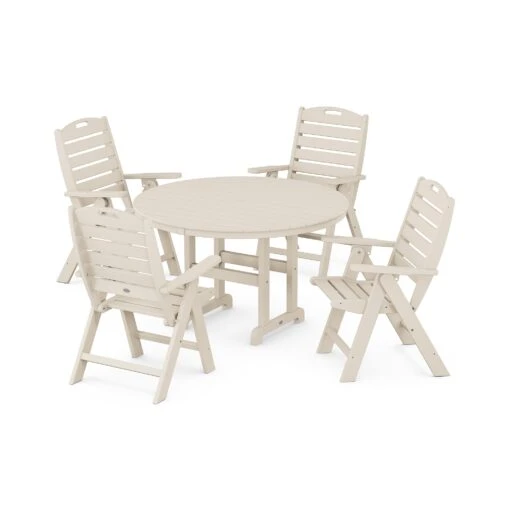 POLYWOOD Nautical 5-Piece Dining Set - Image 6