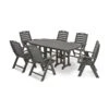 POLYWOOD Nautical 7-Piece Dining Set -HomeNest Store Nautical 7 Piece Dining Set