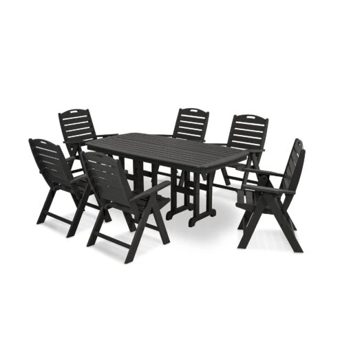 POLYWOOD Nautical 7-Piece Dining Set - Image 3