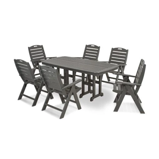POLYWOOD Nautical 7-Piece Dining Set - Image 2
