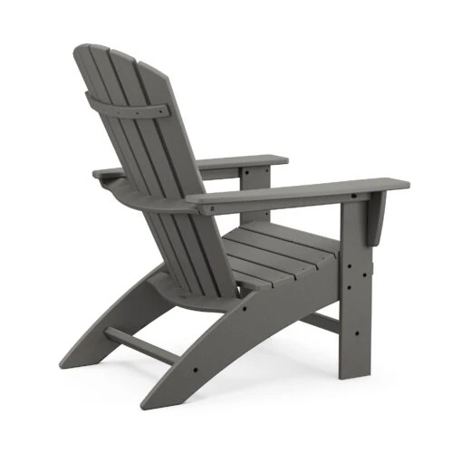 POLYWOOD Nautical Curveback Adirondack Chair - Image 2