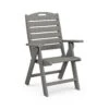 POLYWOOD Nautical Highback Folding Dining Chair -HomeNest Store Nautical Highback Folding Dining Chair
