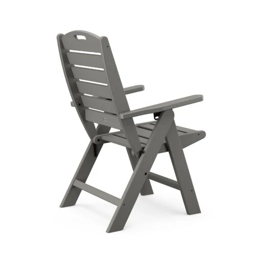 POLYWOOD Nautical Highback Folding Dining Chair - Image 2