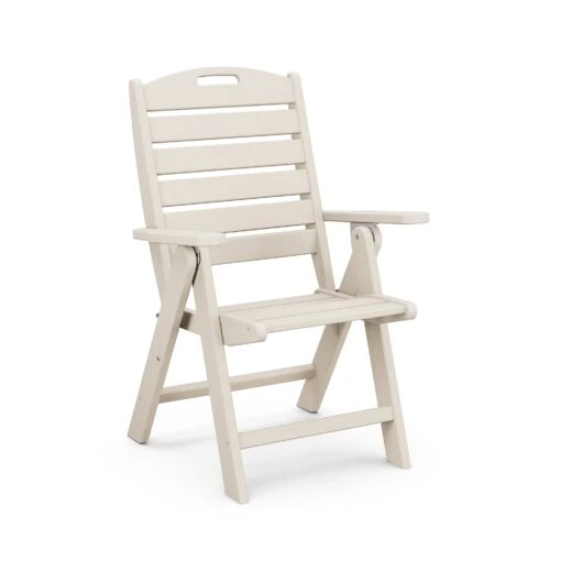 POLYWOOD Nautical Highback Folding Dining Chair - Image 7