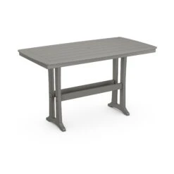 POLYWOOD Nautical Trestle 38" X 73" Bar Table