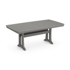 POLYWOOD Nautical Trestle 38" X 73" Dining Table