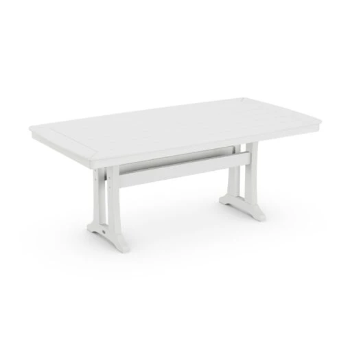 POLYWOOD Nautical Trestle 38" X 73" Dining Table - Image 8