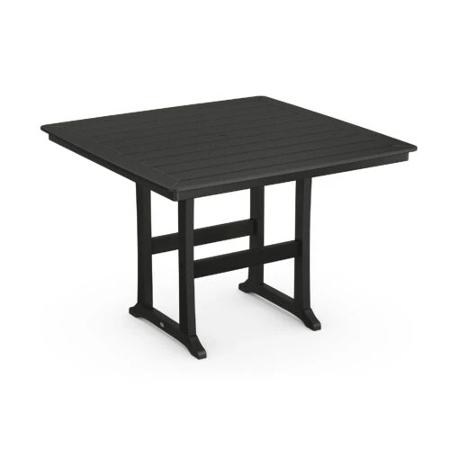 POLYWOOD Nautical Trestle 59" Bar Table - Image 2