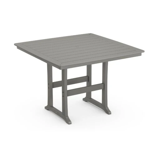 POLYWOOD Nautical Trestle 59" Bar Table - Image 3