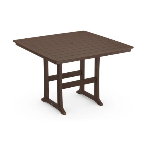 POLYWOOD Nautical Trestle 59" Bar Table - Image 5