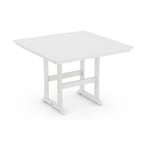 POLYWOOD Nautical Trestle 59" Bar Table - Image 7