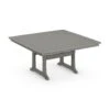POLYWOOD Nautical Trestle 59" Dining Table -HomeNest Store Nautical Trestle 59 Inch Dining Table