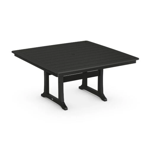 POLYWOOD Nautical Trestle 59" Dining Table - Image 4