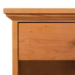 New England Shaker 1-Drawer Enclosed Shelf Nightstand -HomeNest Store New England Shaker 1 Drawer Enclosed Shelf Nightstand 3
