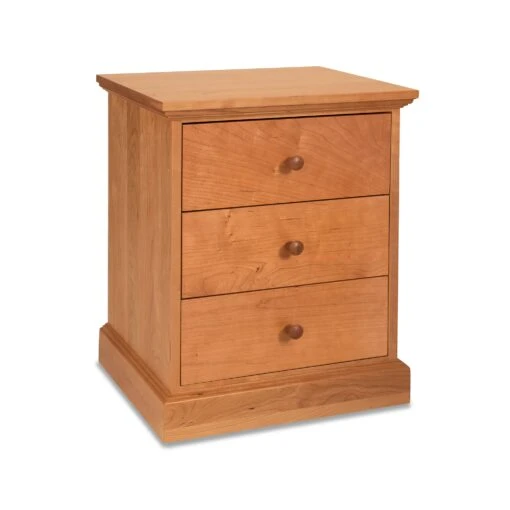 New England Shaker 3-Drawer Nightstand