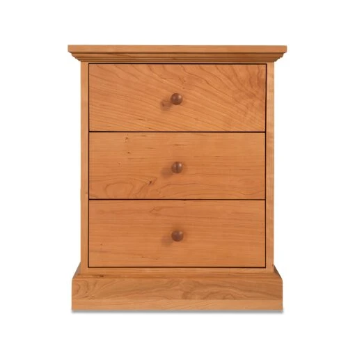 New England Shaker 3-Drawer Nightstand - Image 2