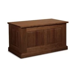 New England Shaker Blanket Box -HomeNest Store New England Shaker Blanket Chest Natural Walnut